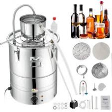 Alambic inox VEVOR 30L distillateur alcool eau essentielle