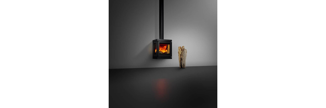 Barbas Box 75 Insert Cheminée à Bois Design 11 kW