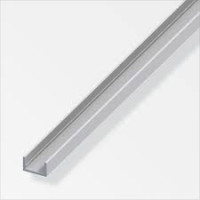 Barre aluminium en U Alfer 20x20x20 mm profilé aluminium