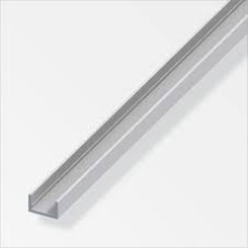 Barre aluminium en U Alfer 20x20x20 mm profilé aluminium