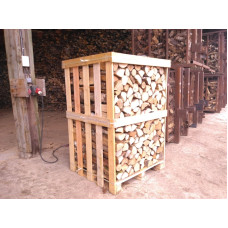 Bois de Chauffage Chêne Hêtre 33 cm sur Palette – Qualité Premium Séchée