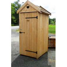 Cabane toilettes sèches Jardipolys Cabane WC Bois Extérieur Modèle Basic