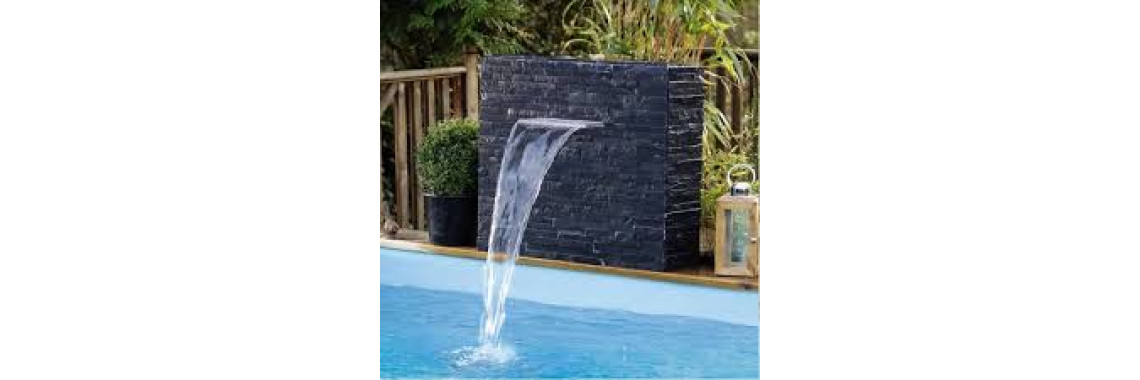 Cascade piscine inox AISI 316 Ubbink Niagara 30 cm