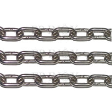 Chaîne inox A4 marine 316 maille courte au mètre
