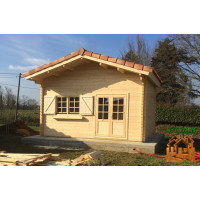Chalet Bois en Kit Habitable Finnlife Loft 20 m² avec Mezzanine