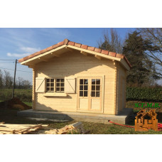 Chalet Bois en Kit Habitable Finnlife Loft 20 m² avec Mezzanine