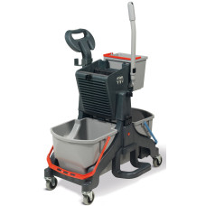 Numatic NC2 Double Bucket Chariot de Ménage Bibac avec Presse à Plat Professionnelle