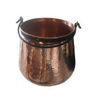 Chaudron cuivre Baumalu 200L chaudron traditionnel cuivre massif fabrication artisanale