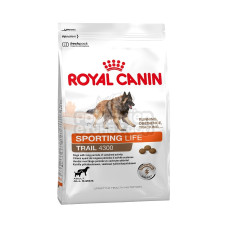Croquettes Chien de Chasse Royal Canin Sporting Life Trail 4300 Sac 20 kg