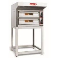 Four à pizza professionnel gaz Zanolli Citizen EP 70/1G pierre réfractaire