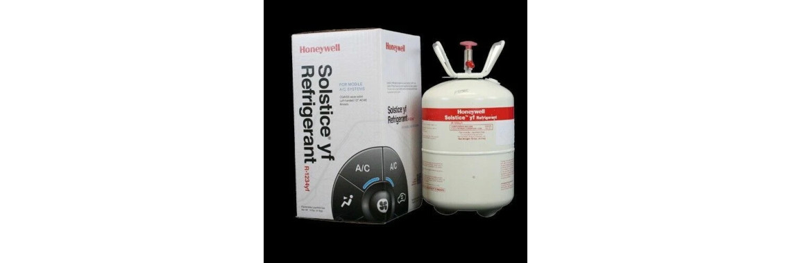 Honeywell Solstice R134a Refrigerant 13.6kg Bouteille Gaz Frigorifique