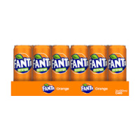 Coca-Cola Fanta Orange 330 ml Pack 24 Canettes Format Grossiste Professionnel