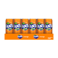 Coca-Cola Fanta Orange 330 ml Pack 24 Canettes Format Grossiste Professionnel
