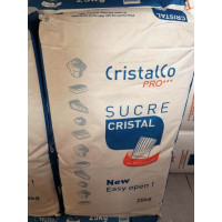 Sucre Blanc Cristallisé Tereos Sac 25 kg Qualité Professionnelle