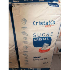 Sucre Blanc Cristallisé Tereos Sac 25 kg Qualité Professionnelle