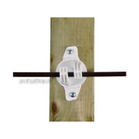 Gallagher W-Isolator T-Post Isolateur Clôture Électrique pour Piquet Fer en T