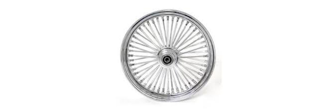 Jante moto Excel Takasago 1.60x18 aluminium anodisé argent