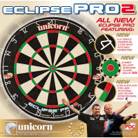 Unicorn Eclipse Pro 2 Professional Bristle Dartboard Set