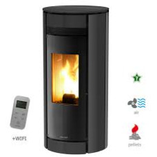 Poêle à granulés Jolly Mec Globo 8 kW WiFi design chauffage maison