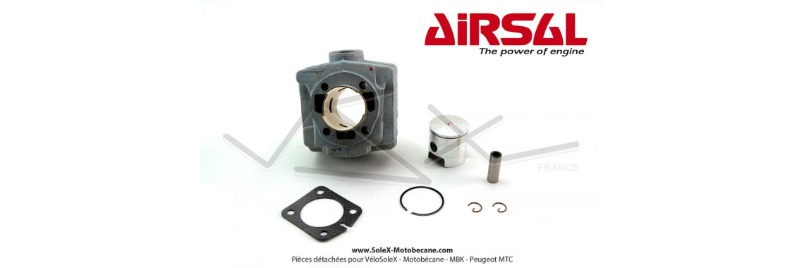 Airsal Kit Cylindre 70cc Aluminium MBK 51 / Motobécane AV10