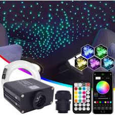 Starlight Headliner Kit 450 Fibers LED RGB Twinkle Car Roof