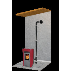 Kit de Fumisterie Complet Poujoulat pour Poêle à Bois Ø150 mm