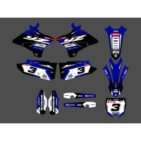 Blackbird Racing Kit Déco Yamaha YZ 125 2015 Dream Graphic Kit