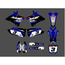 Blackbird Racing Kit Déco Yamaha YZ 125 2015 Dream Graphic Kit