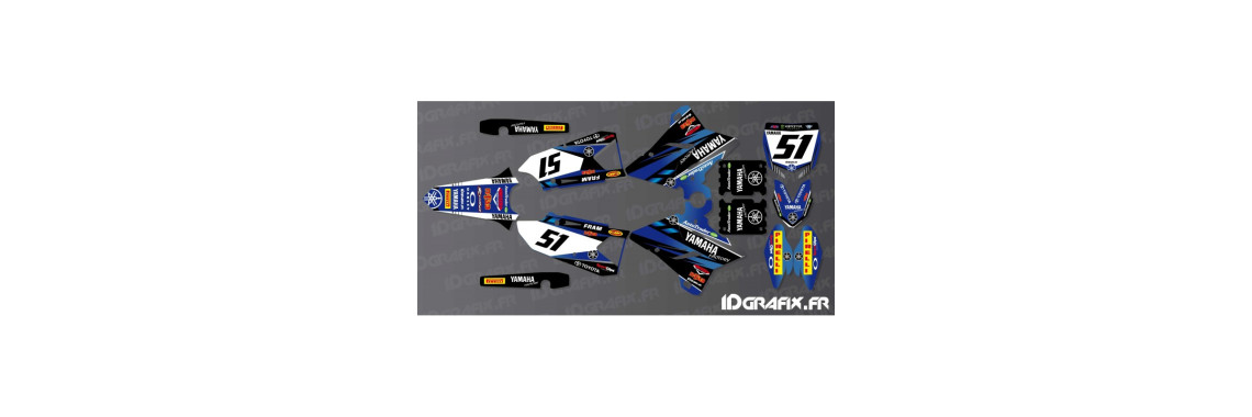 Yamaha Kit Déco Origine Yamaha YZ 125 Factory Racing OEM