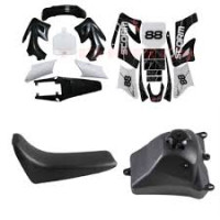 Apollo RFZ 150 Original Plastic Body Kit Dirt Bike