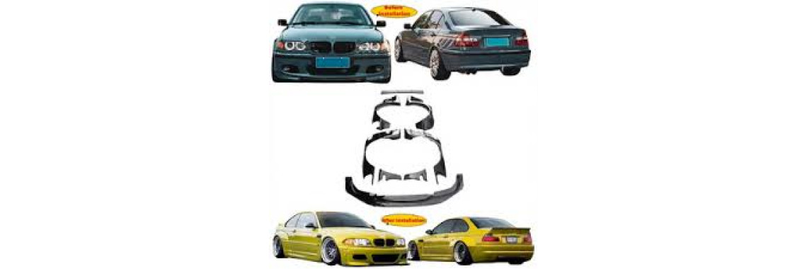 Kit Carrosserie Pandem Rocket Bunny Widebody BMW Série 3 E46