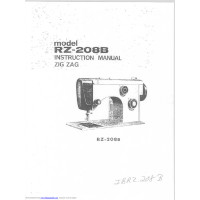 Riccar RZ-777 Machine à Coudre Mécanique Domestique