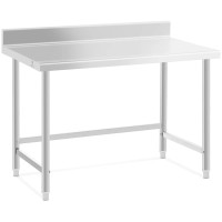 Royal Catering Table de Travail Cuisine Inox RCAT-120/60-N