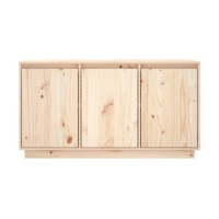 vidaXL Buffet Meuble de Cuisine Bois Massif Pin 132 cm