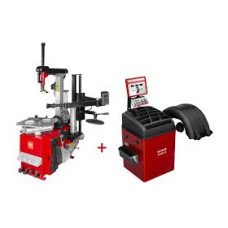Pack démonte pneu + équilibreuse VEVOR Tire Changer 220V + Wheel Balancer Pro