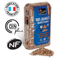 Granulés de bois Woodstock Premium ENplus A1 Sac 15 kg