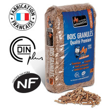 Granulés de bois Woodstock Premium ENplus A1 Sac 15 kg