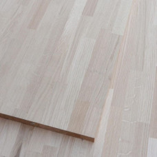 Planche en bois massif chêne raboté 40 mm Sipo Bois Massif Premium