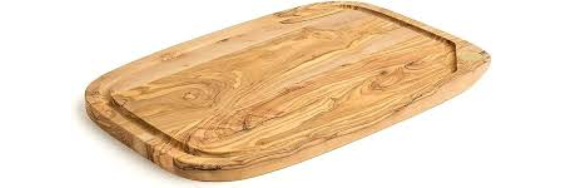 Planche à découper en bois d’olivier Berard France Artisanale 40 cm