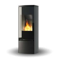 Poêle à bois Bella Italia Belleza 12 kW fonte chauffage maison
