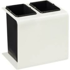 Poubelle tri sélectif Rossignol 2 x 100L Collecteur Selectif Métal Poubelle tri sélectif Rossignol 2 x 100L Collecteur Selectif Métal