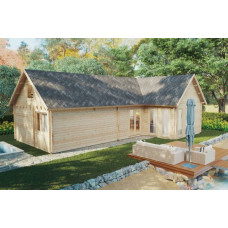 Chalet en Bois Habitable Palmako Ella 80 m²