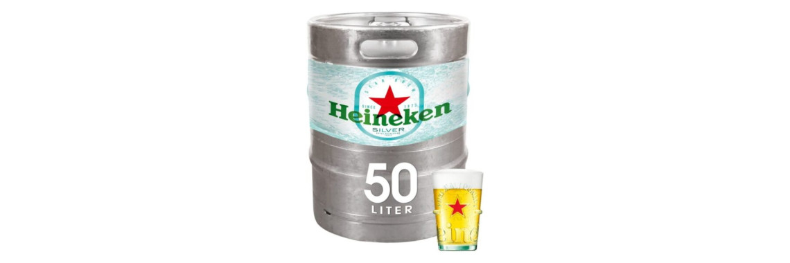 Heineken Fût de Bière 50L PerfectDraft Professionnel