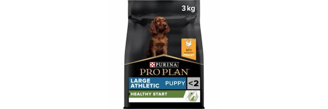Croquettes chien Purina Pro Plan Puppy Large Athletic OptiStart Poulet 18kg