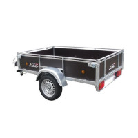 Remorque Bagagère Lider 34450 500 kg PTAC Galvanisée