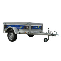 Remorque Lider Saragos Double Essieux 750 kg PTAC Galvanisée