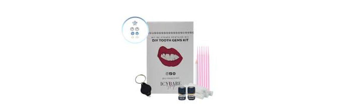 Kit Strass Dentaire Professionnel Tooth Gem Starter Kit Crystal Clear