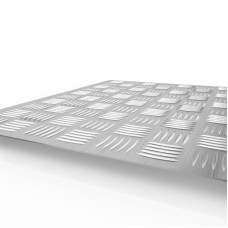 Alfer Aluminium Riffelblech Tôle Aluminium Striée 2500 x 1250 mm 3 mm