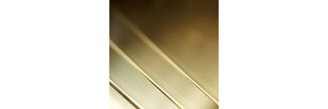 Tôle laiton CuZn37 2000x1000 mm plaque laiton industrielle épaisseur 1mm