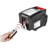 Treuil Électrique 12V Portable avec Support Boule d’Attelage Champion Power Equipment 4500 lb